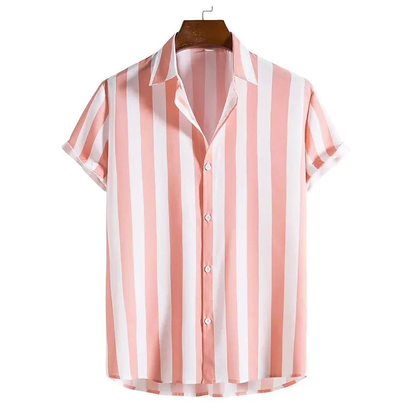 Tropez Striped Button-Up Shirt