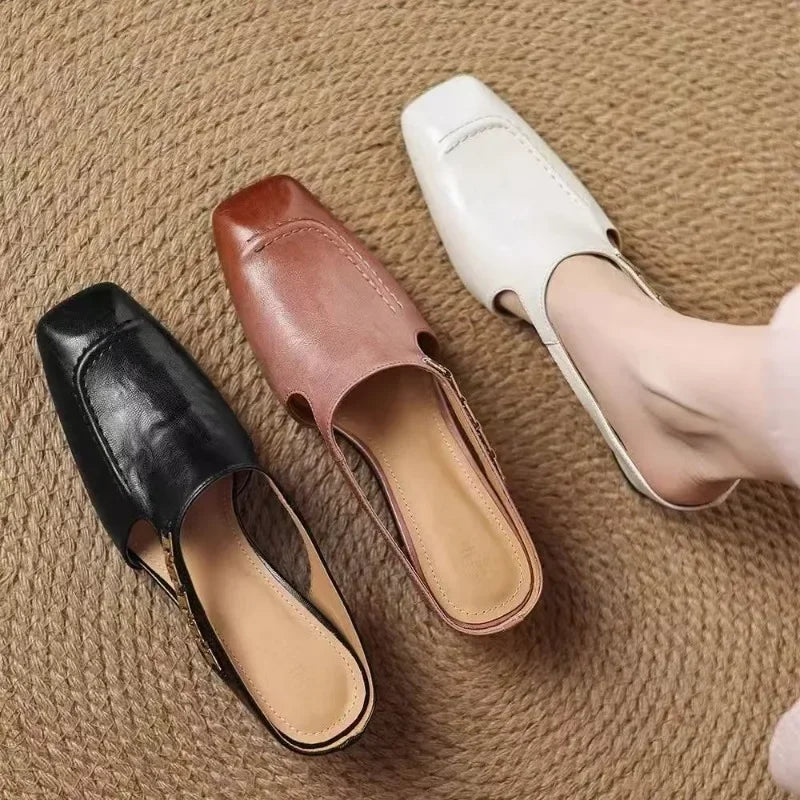Cairo Leather Mule