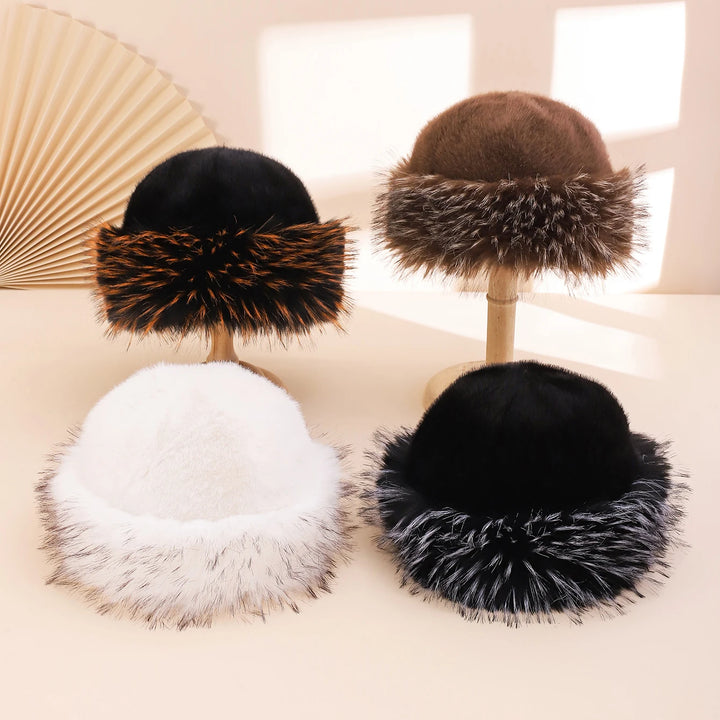 Celeste Fur Cloche Hat