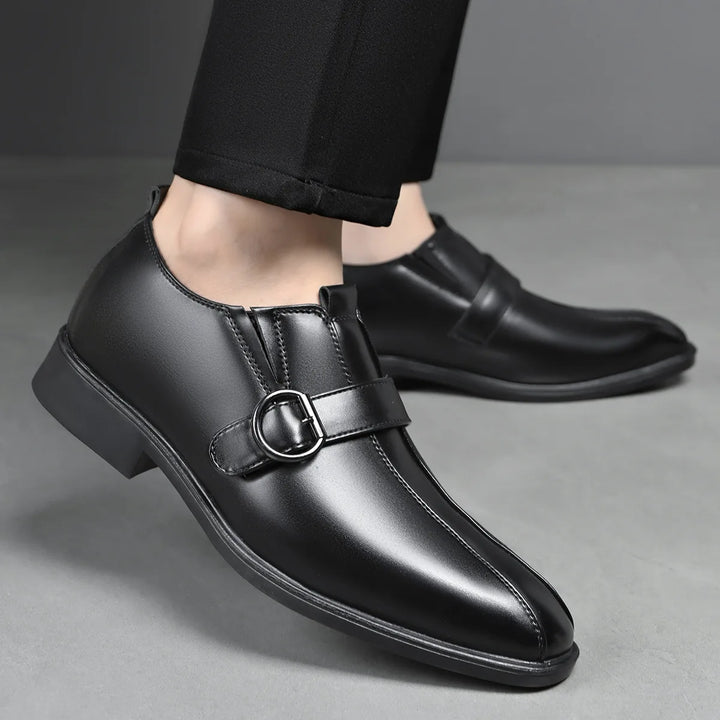 Boucheron Leather Monk Strap