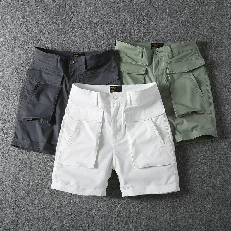Beckham Cotton Cargo Shorts