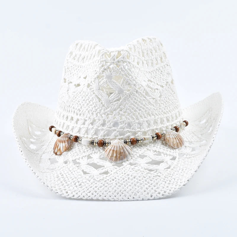 Seashore Shell Straw Beach Hat