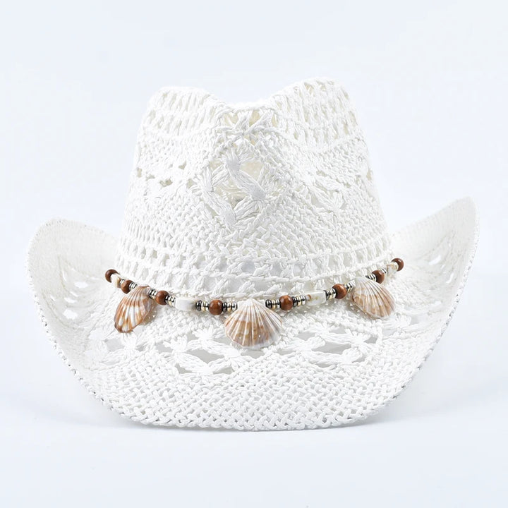 Seashore Shell Straw Beach Hat