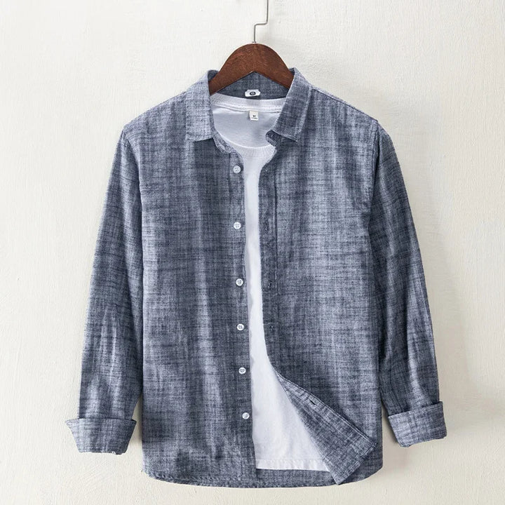 Calvin Button-Up Cotton Shirt