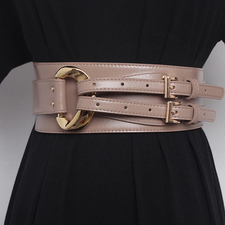Romer Leather Wrap Waist Belt