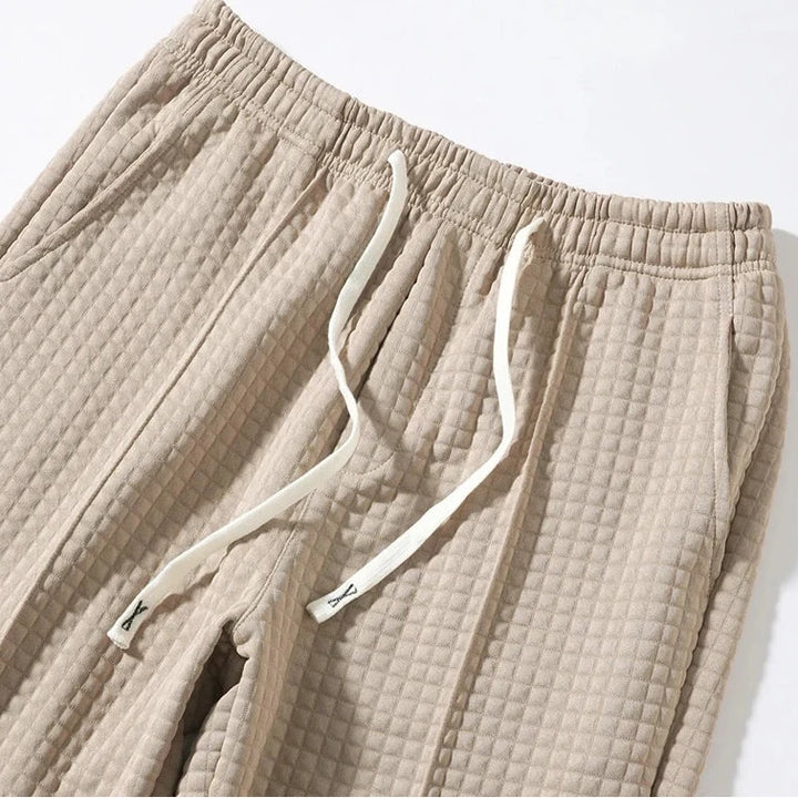 Calvin Waffle-Knit Baggy Sweatpants
