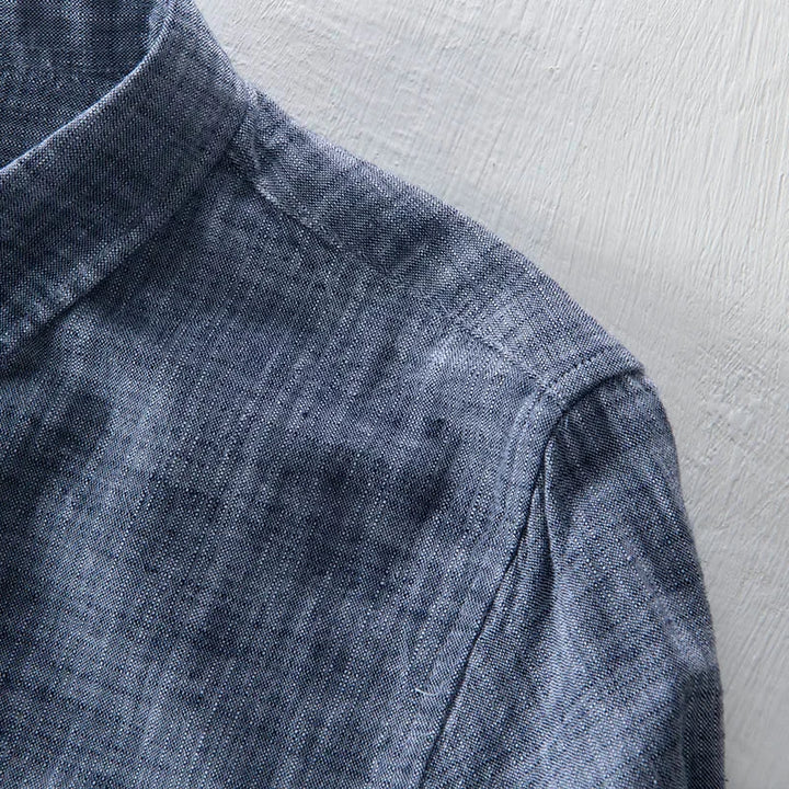 Calvin Button-Up Cotton Shirt
