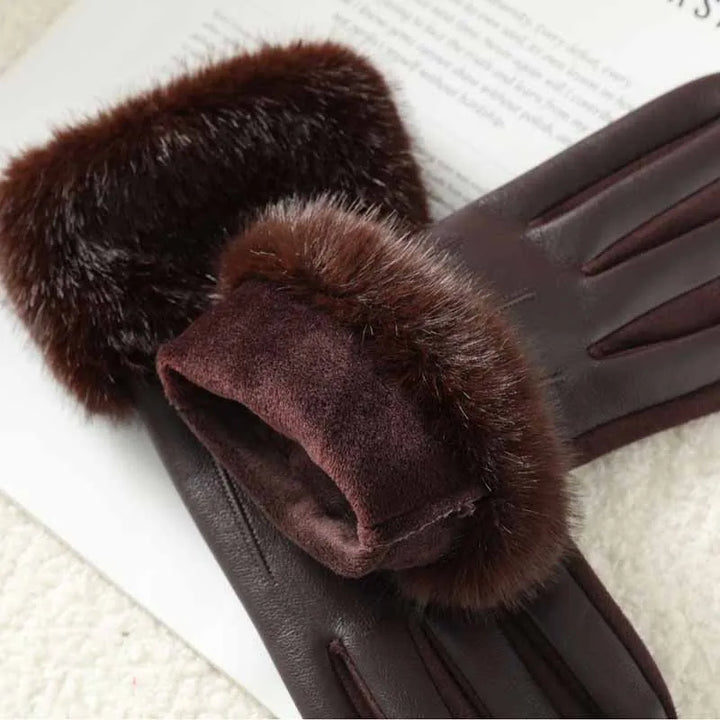 Analise Leather Gloves
