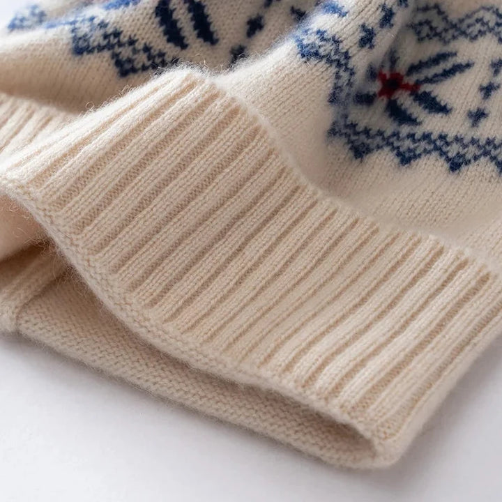Elsa Cashmere Pom-Pom Beanie