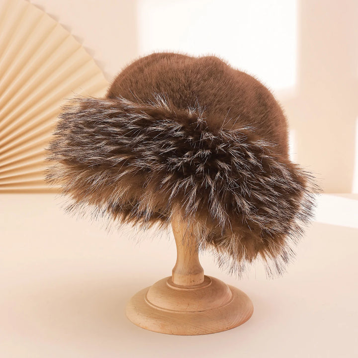 Celeste Fur Cloche Hat