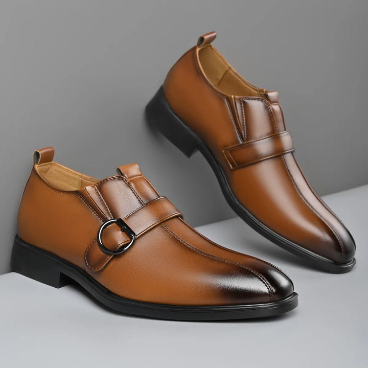 Boucheron Leather Monk Strap