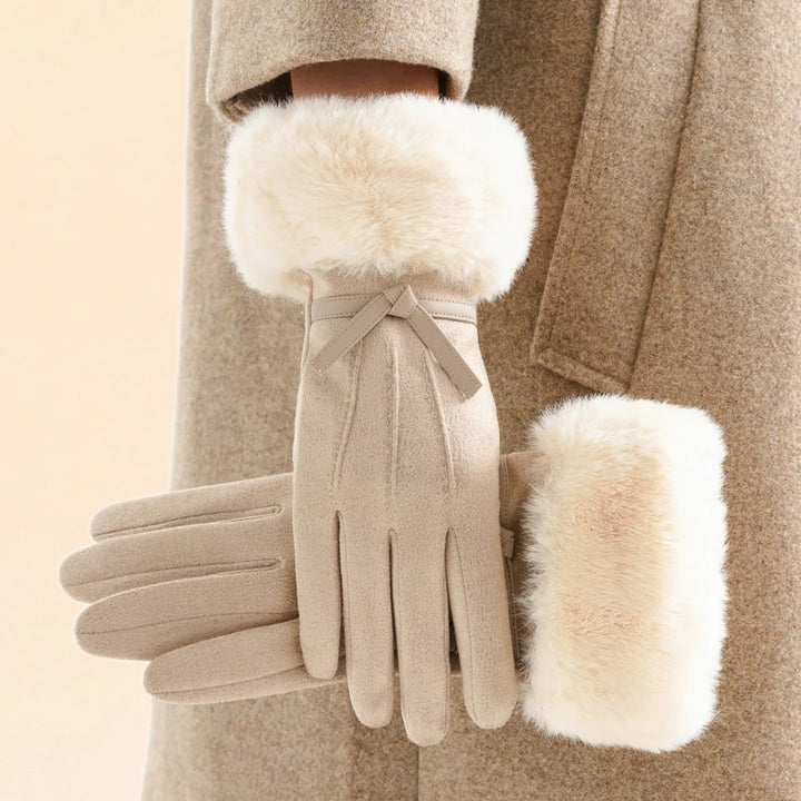 Lucy Faux Fur Gloves