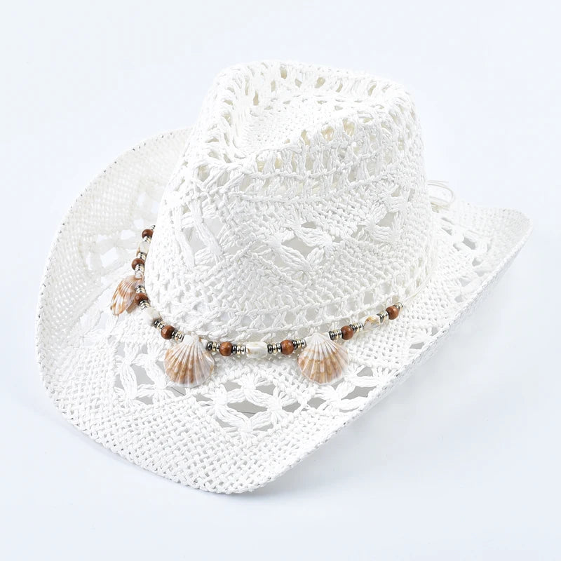 Seashore Shell Straw Beach Hat