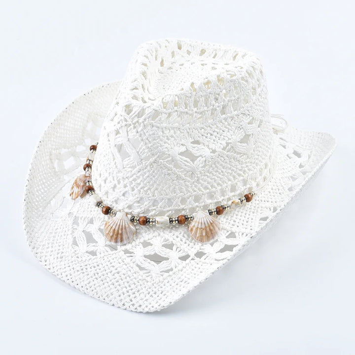 Seashore Shell Straw Beach Hat