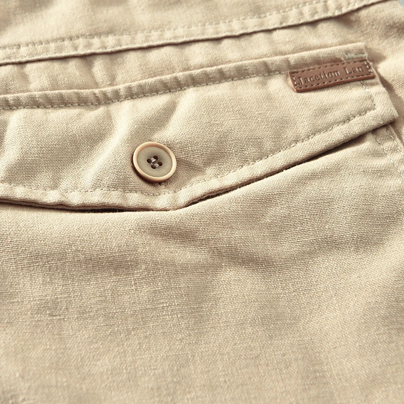 Austin Cotton-Linen Shorts