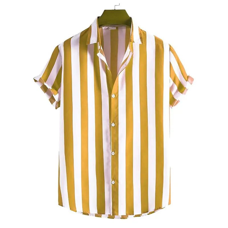 Tropez Striped Button-Up Shirt