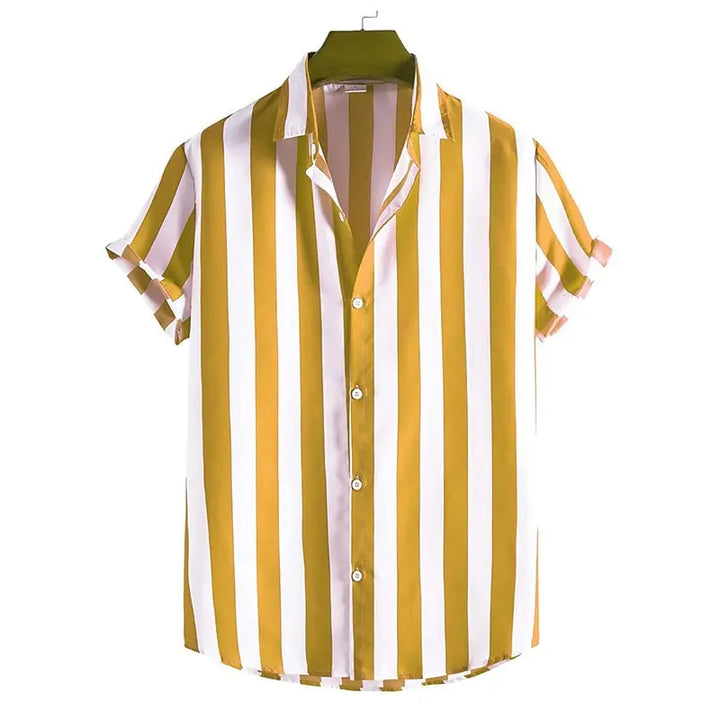 Tropez Striped Button-Up Shirt