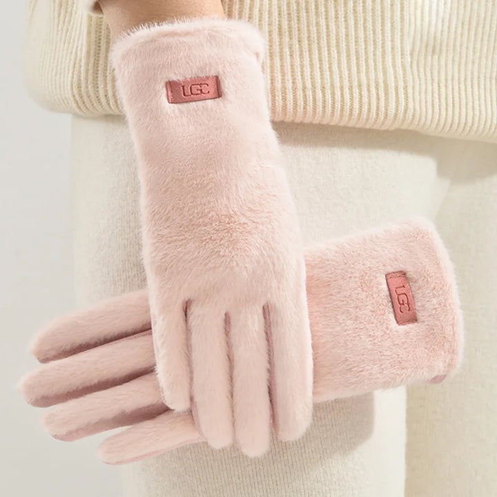 Geneva Mink Fur Gloves