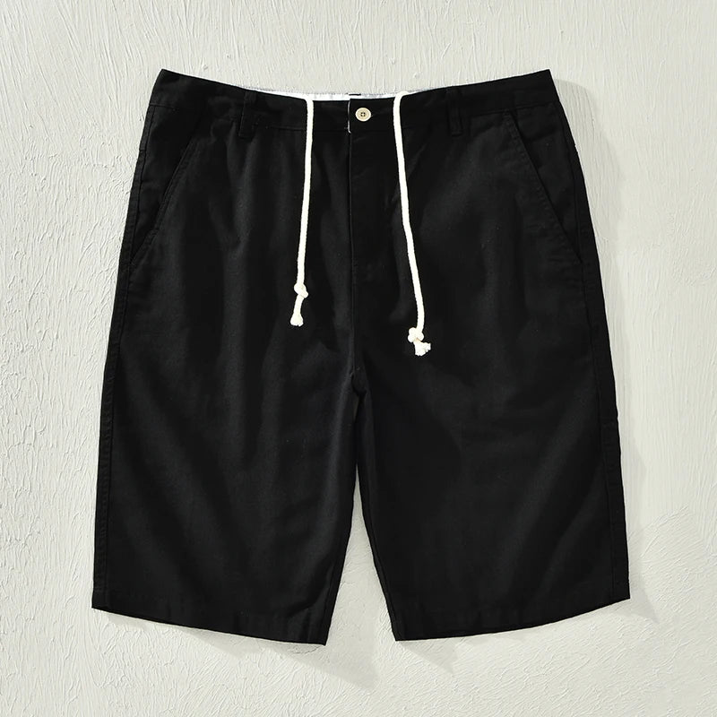 Austin Cotton-Linen Shorts