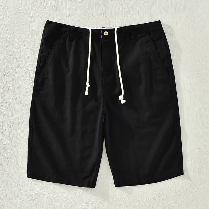 Austin Cotton-Linen Shorts