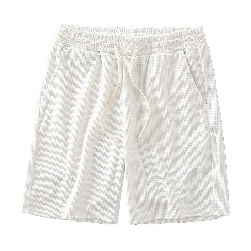 Cole Waffle-Knit Shorts