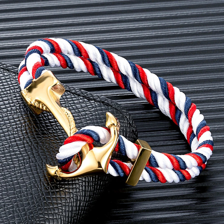 Anchor Up Gilded Bracelet