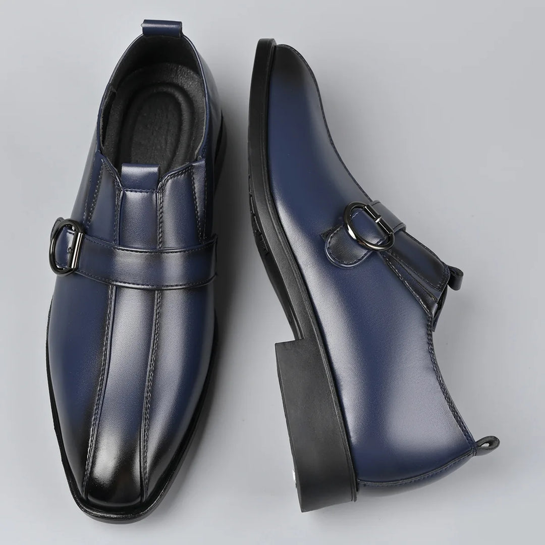 Boucheron Leather Monk Strap