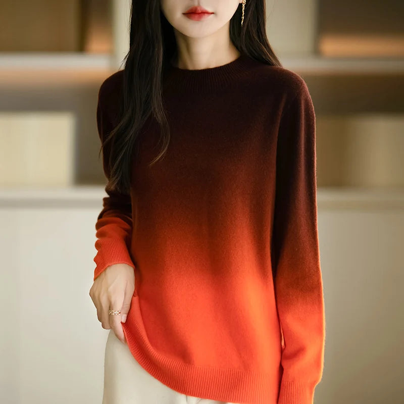 Emilia Wool Ombré Sweater