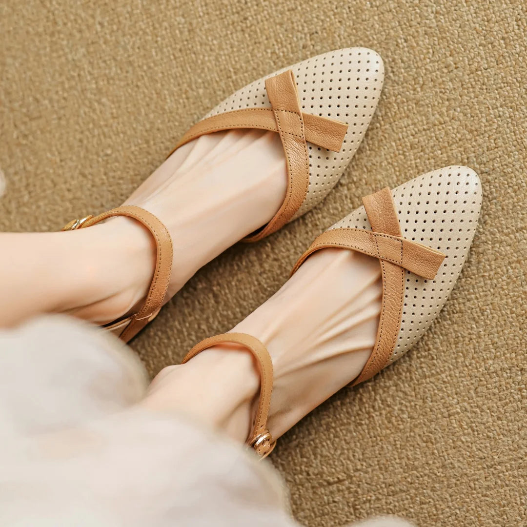 Valerie Genuine Leather Mary Jane