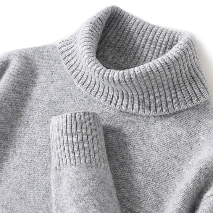 Francis Cashmere Turtleneck Sweater