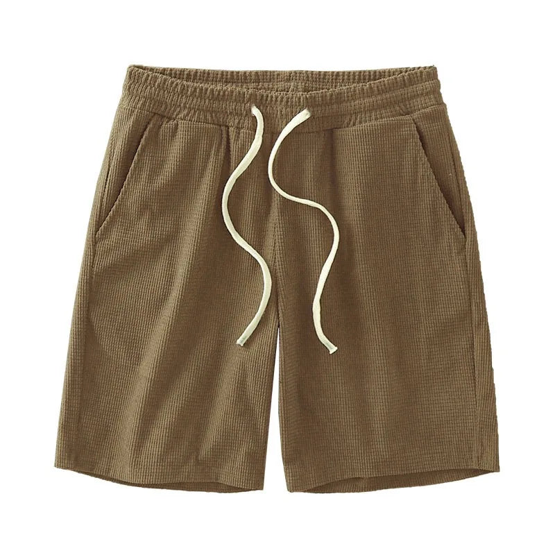 Cole Waffle-Knit Shorts