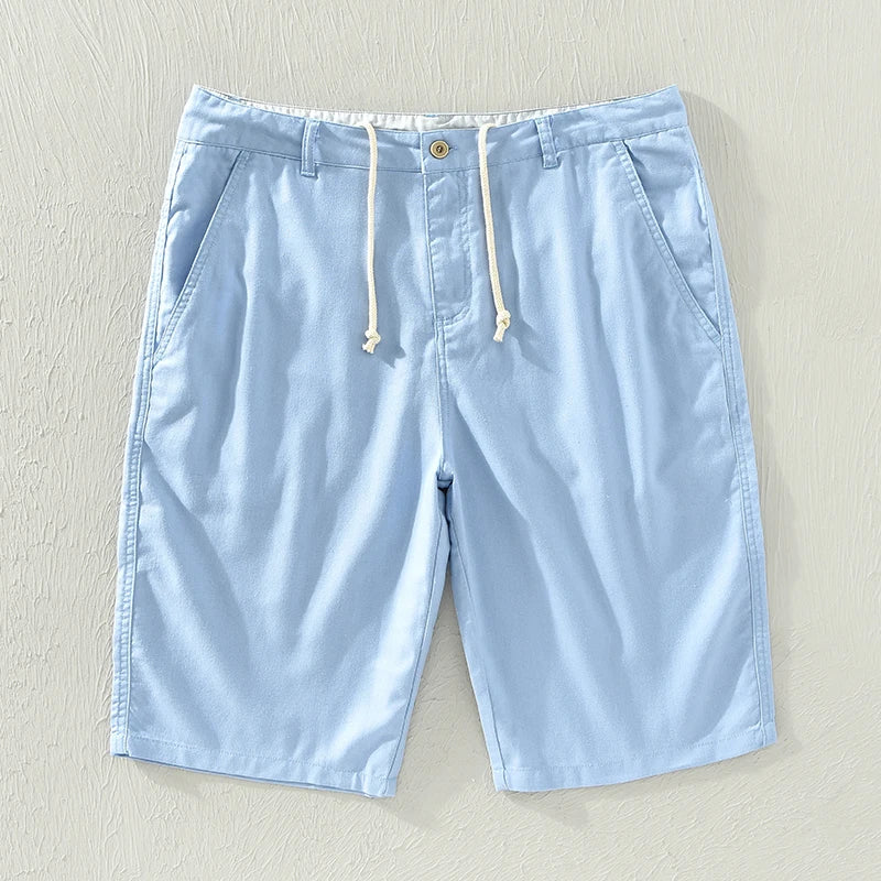 Austin Cotton-Linen Shorts