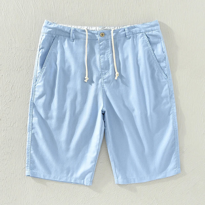 Austin Cotton-Linen Shorts