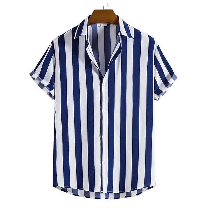 Tropez Striped Button-Up Shirt