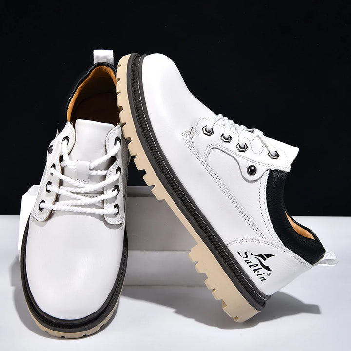 Colangelo Leather Lace-Up Shoe