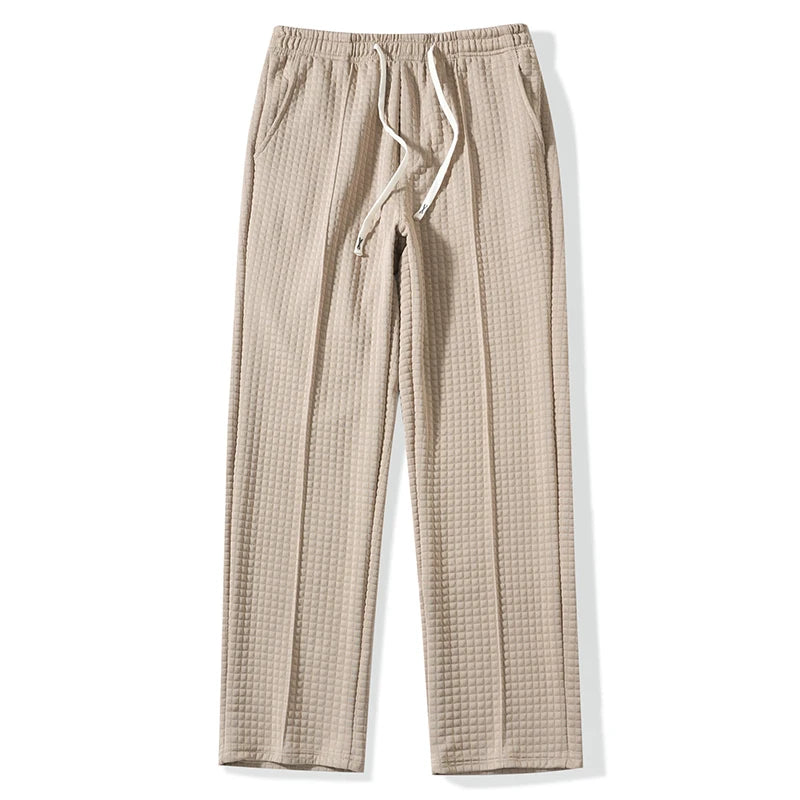 Calvin Waffle-Knit Baggy Sweatpants