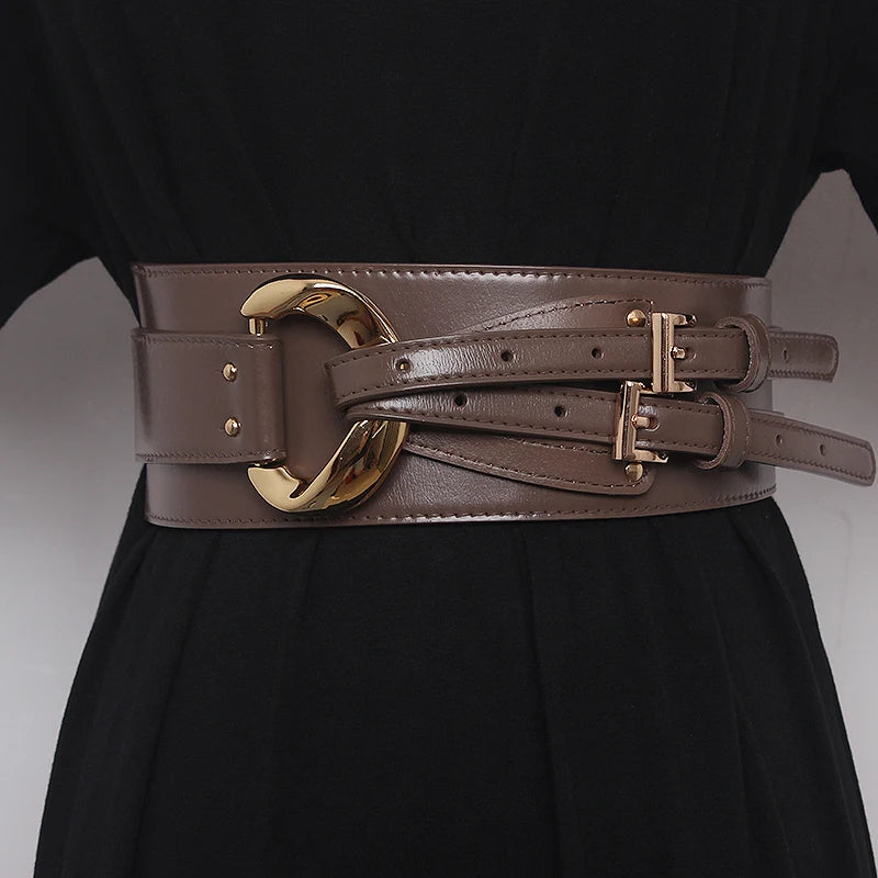 Romer Leather Wrap Waist Belt