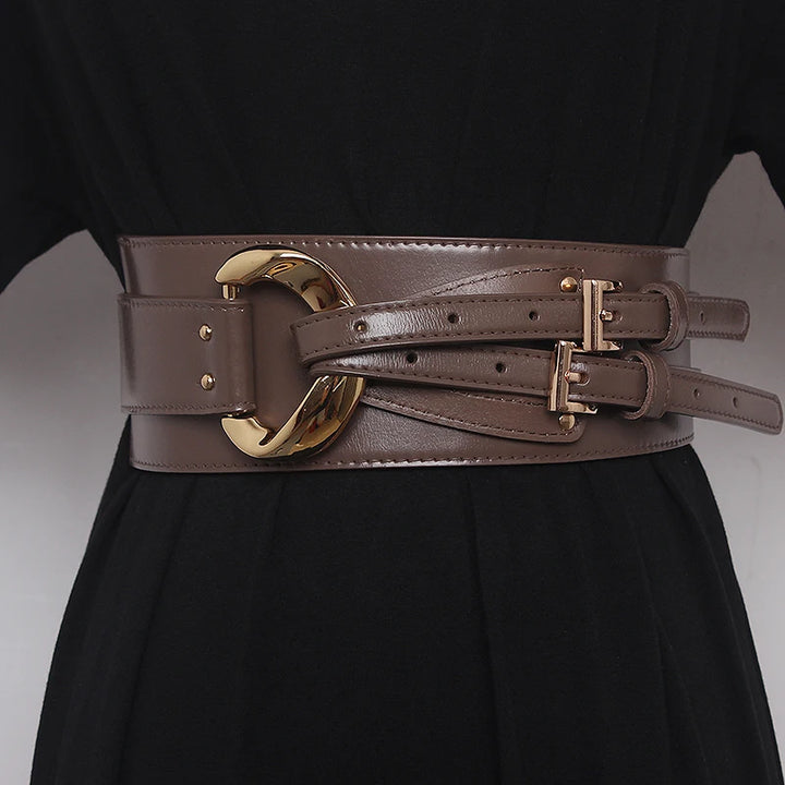 Romer Leather Wrap Waist Belt