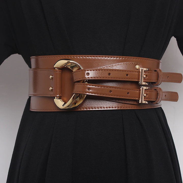 Romer Leather Wrap Waist Belt