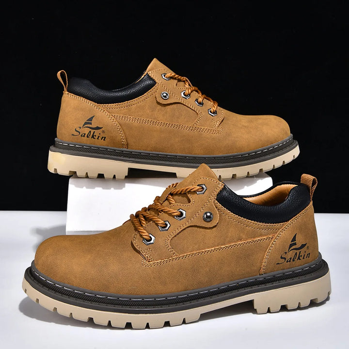 Colangelo Leather Lace-Up Shoe
