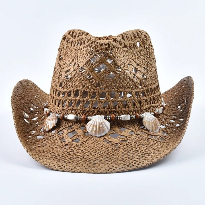 Seashore Shell Straw Beach Hat