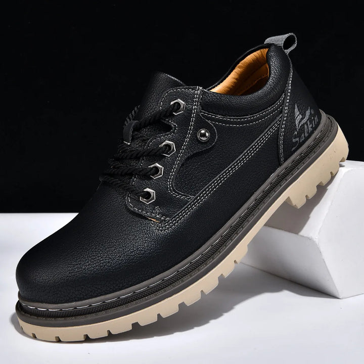 Colangelo Leather Lace-Up Shoe
