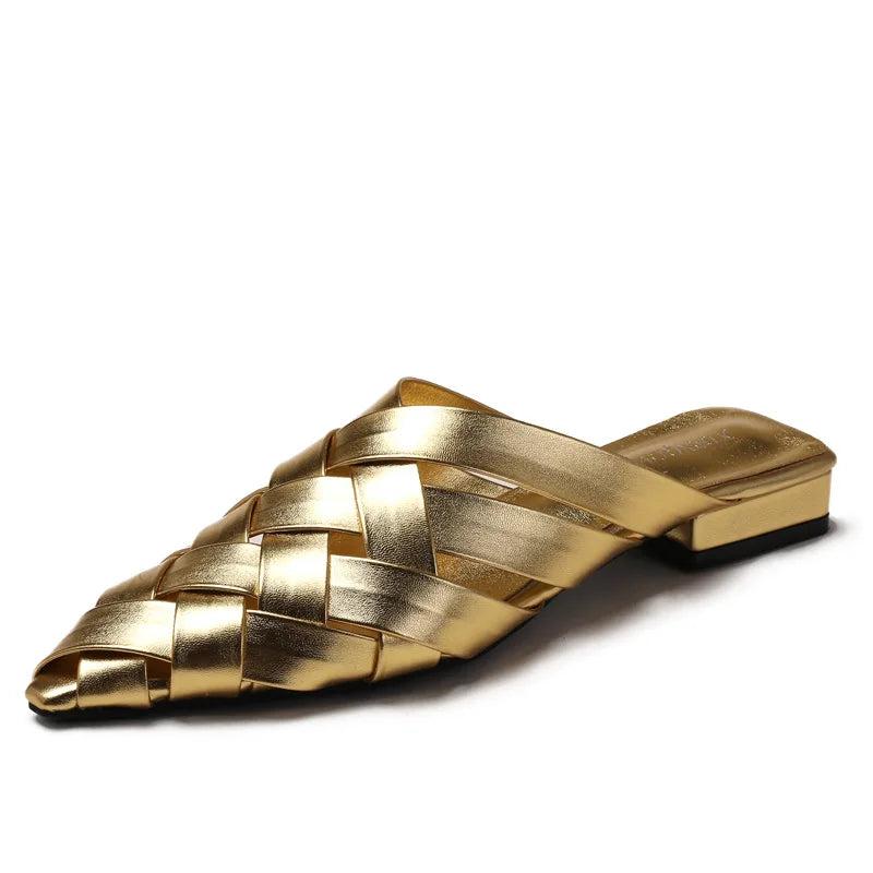 Amore Leather Mule Sandal
