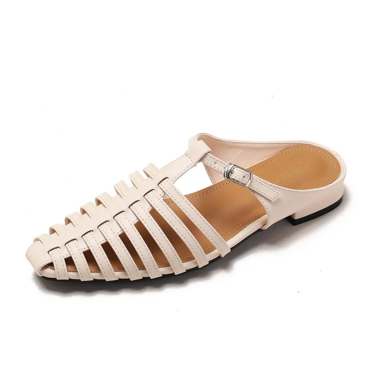 Regalia Leather Slide Sandal