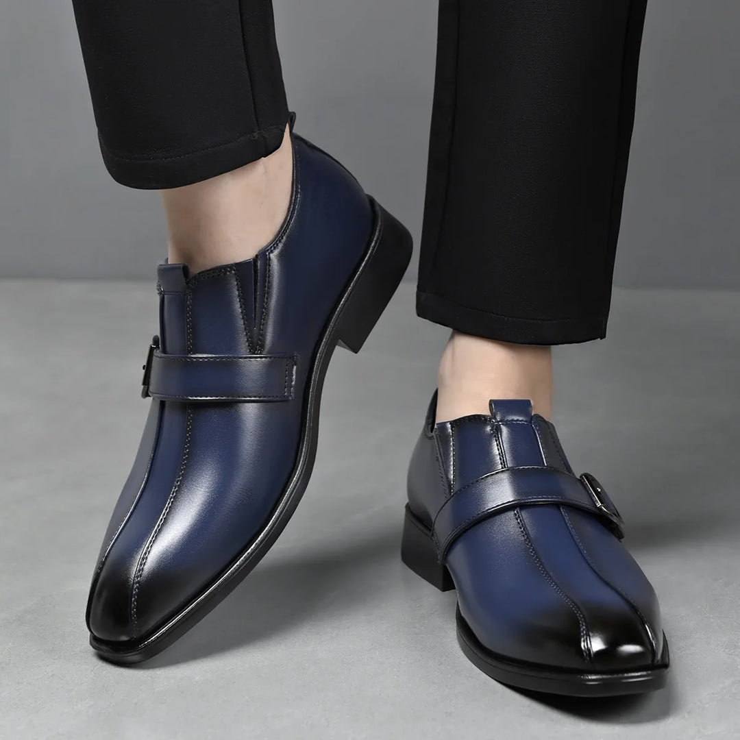 Boucheron Leather Monk Strap