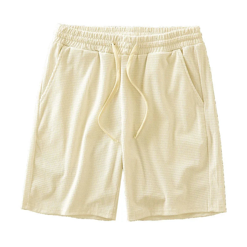 Cole Waffle-Knit Shorts