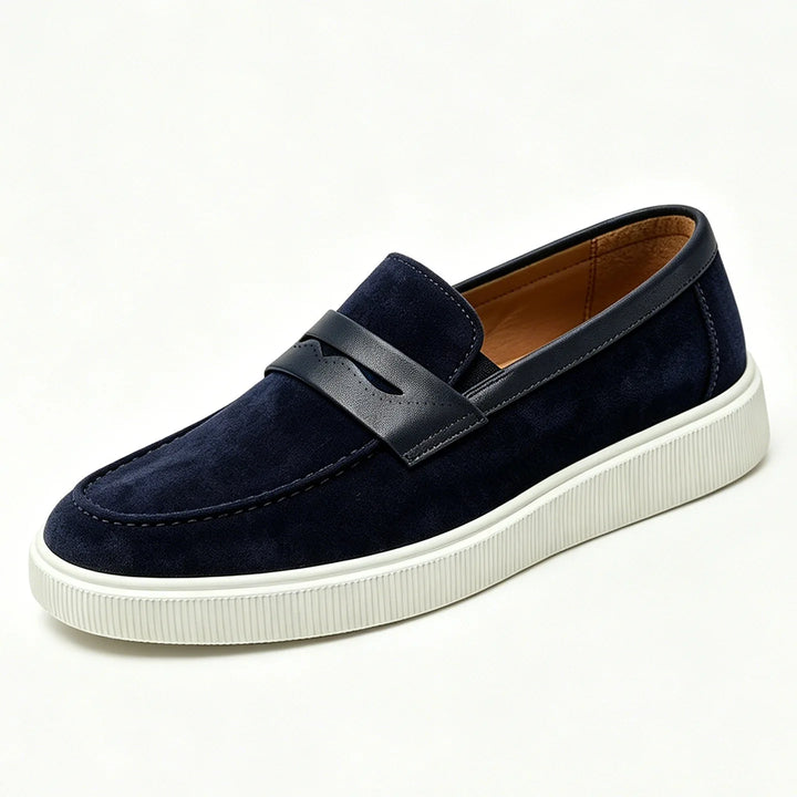 Marchetti Suede Penny Loafer