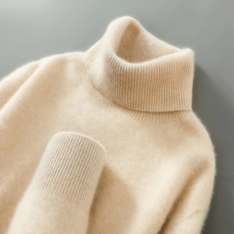Ivey Merino Wool Turtleneck