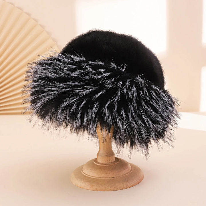 Celeste Fur Cloche Hat