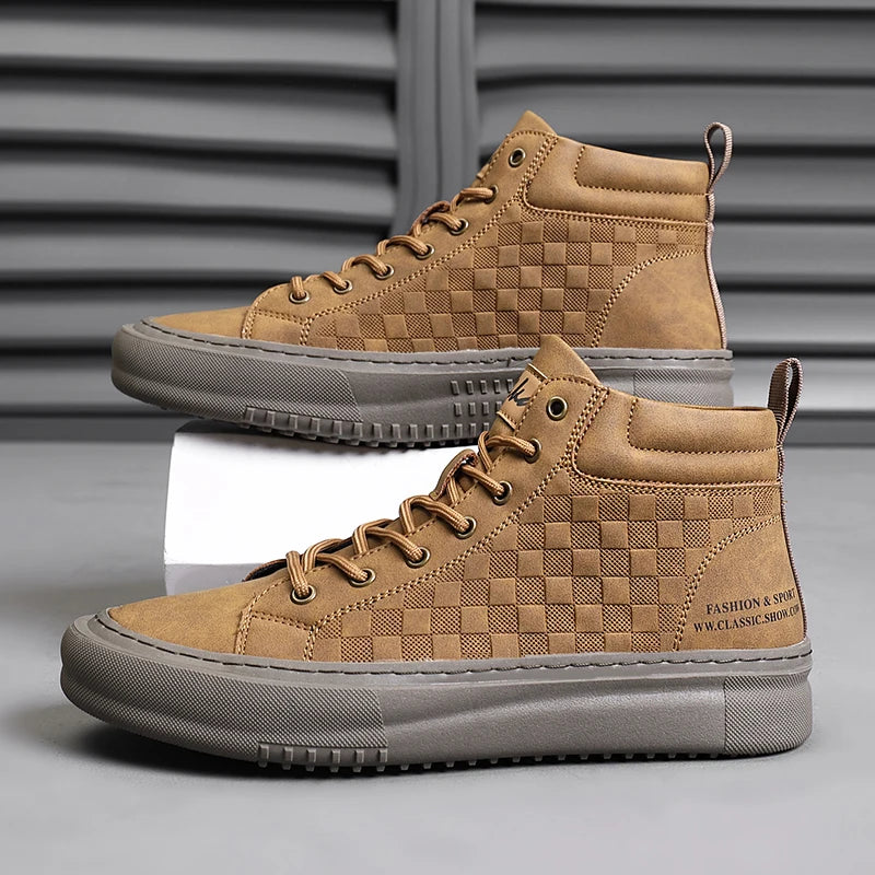 Ryder Checkered High-Top